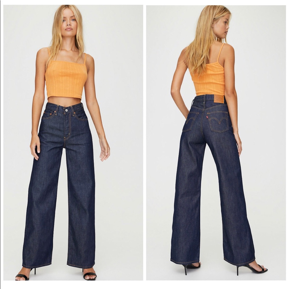 NWOT Levi’s Ribcage Wide Leg Jeans